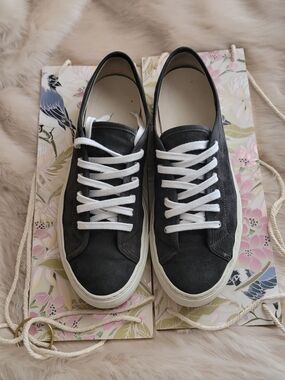 Womens Common Projects Navy Sneakers Sz 40